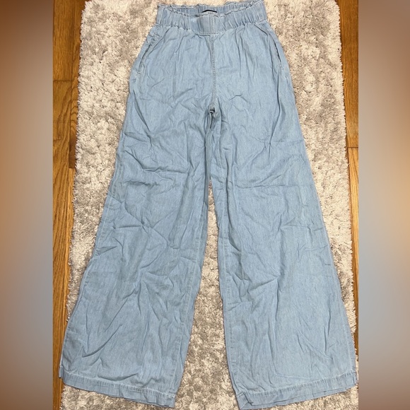 Sincerly Jules Pants - Flowy/Flared Pants Light Blue Women’s Xs